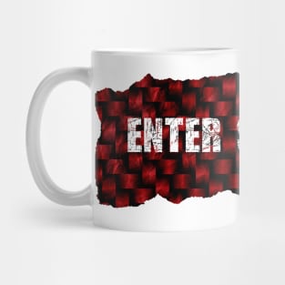 Enter Sandman Ripped Flannel Mug